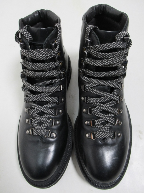 Dunhill Men\'s Traverse Leather Boots Black Size 11 US M / 10 UK / 44 EU main image 6